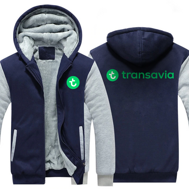 TRANSAVIA AIRLINES JACKETS FLEECE SWEATSHIRT
